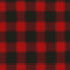 Holiday Plaid - Buffalo Check Red Fabric