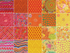 Kaffe Fassett Citrus 5" Squares/Charm Pack by Free Spirit Fabrics