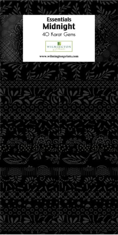 Midnight 40 Karat Gems by Wilmington Prints | Royal Motif Fabrics