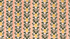 Primavera Pineapple Stripe Peach Metallic Fabric by Cotton + Steel