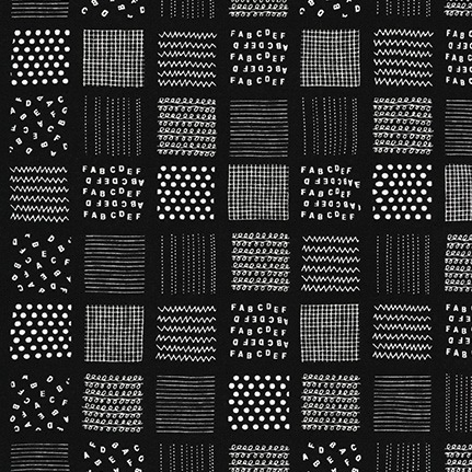 Simple Life - Black by Robert Kaufman | Novelty Prints | SB-850315D1-2