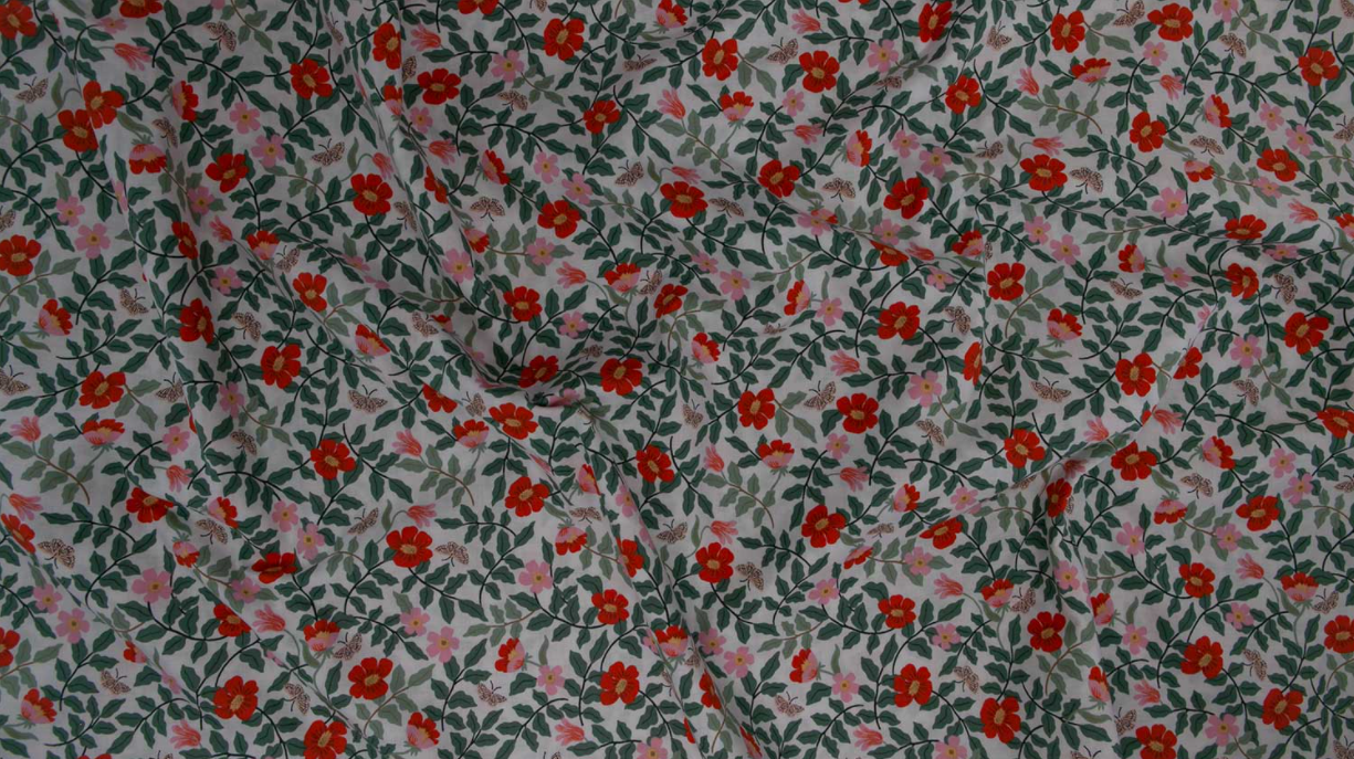 Strawberry Fields - Primrose Ivory Fabric by Cotton + Steel | RP402-IV2