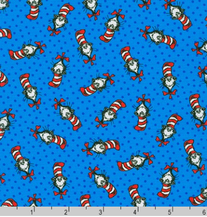 Kaufman A Little Dr Seuss on Blue ADE-20823-4