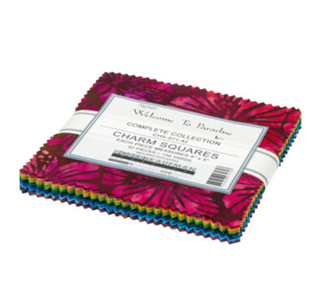 Artisan Batiks Welcome To Paradise Charm Pack | Robert Kaufman 