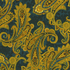Casablanca - Paisley Teal fabric by Jinny Beyer for RJR Fabrics with ornate paisley patterns in teal and blue on 100% cotton.