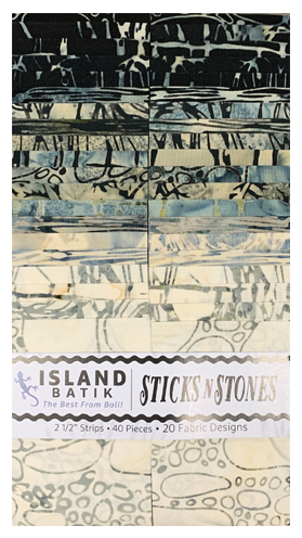 Island Batik - Sticks N Stones Batik Strip Pack