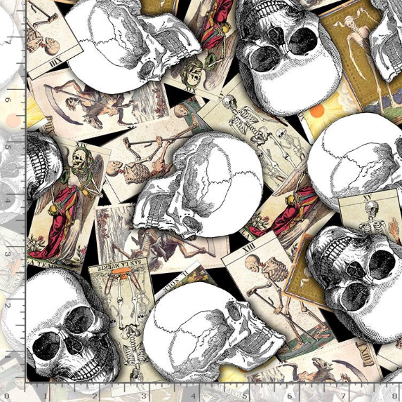 Creep It Real - Skulls On Tarot Cards