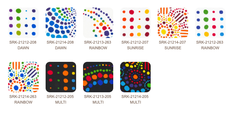 Dot Stripe Delights New Colors Fat Quarter Bundle