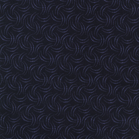 Jinny Beyer Palette Eyelash Navy fabric - textured navy quilt cotton by Jinny Beyer for RJR Fabrics