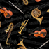 Orchestra Instruments with Music Background