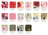 Robert Kaufman - Rosette Charm Squares