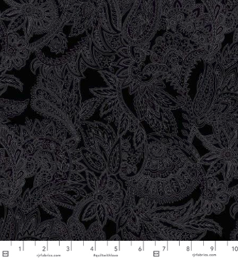 RJR - Maison - Paisley Black by Jinny Beyer