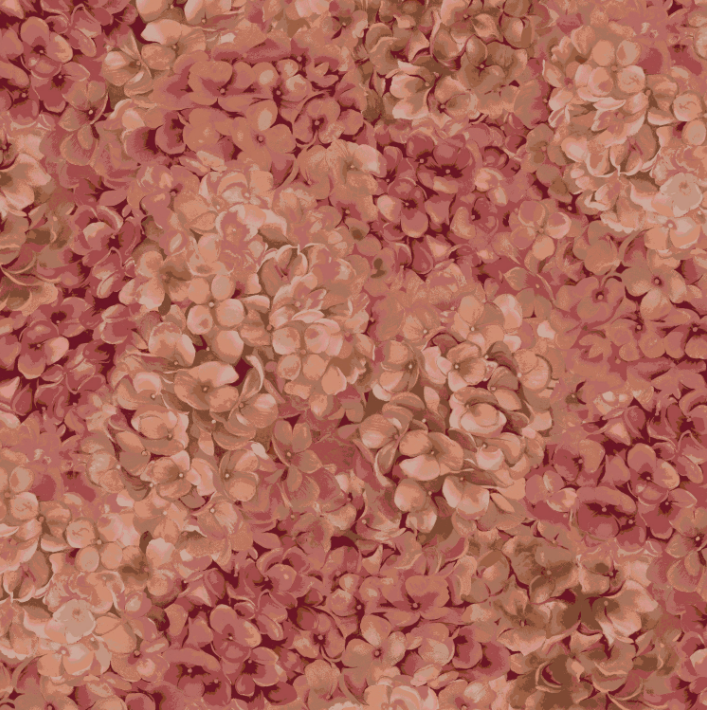 Floral Fantasy - Hydrangea Rose by Jinny Beyer