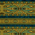 Casablanca Border Teal by RJR Fabrics