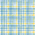 Queen Bee - Beehive Plaid Blue by Diane Kappa for Michael Miller Fabrics