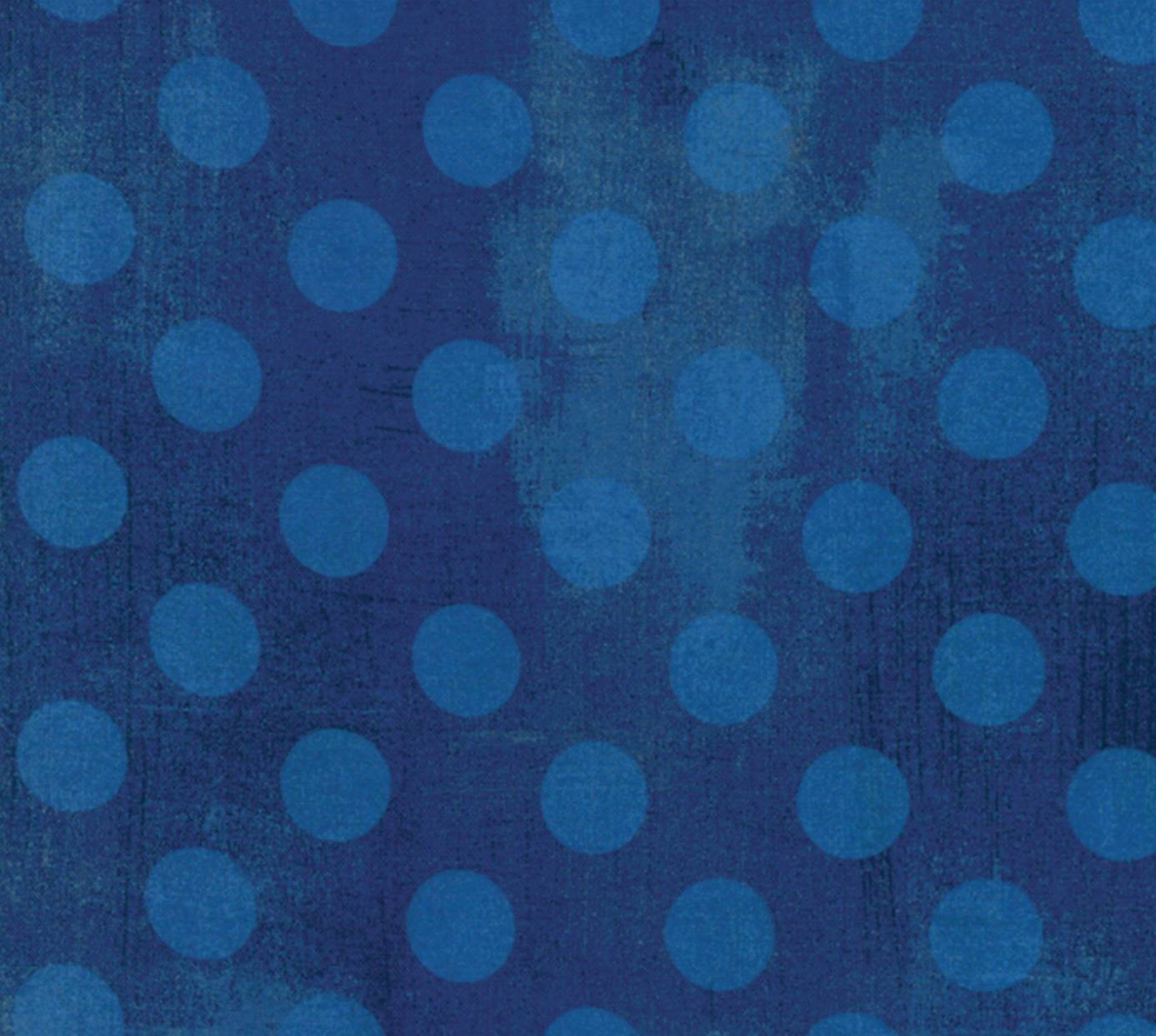 Grunge Hits The Spot - Cobalt 108" Wide Yardage