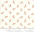 Fat Quarter - Victoria - Floral Charlotte Red/Rouge on Ivory