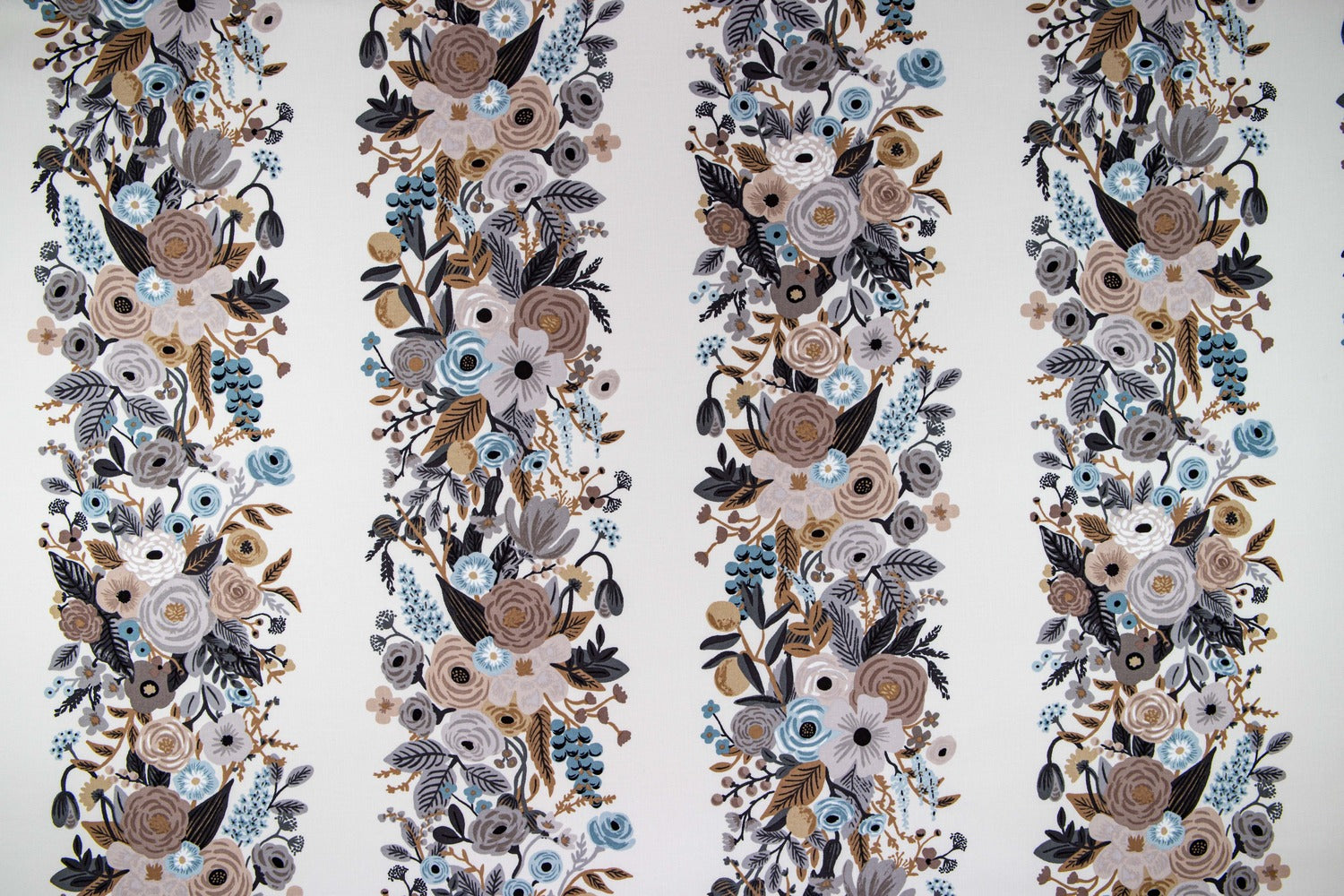 Garden Party Vines - Linen Multi RP101-LM5 by Rifle Paper Co. for Cotton + Steel